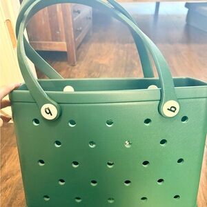 BOGG BAG Forest Green Perforated Tote